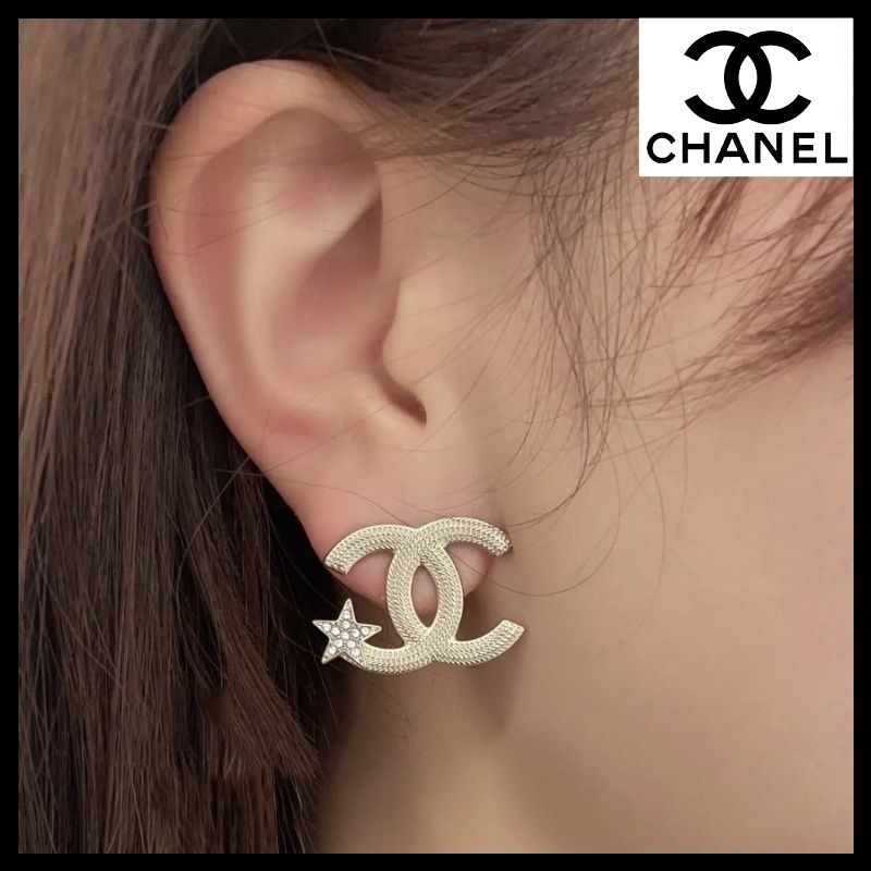 23B/星が可愛い&大きめCCマーク☆CHANEL ピアス (CHANEL/ピアス ...