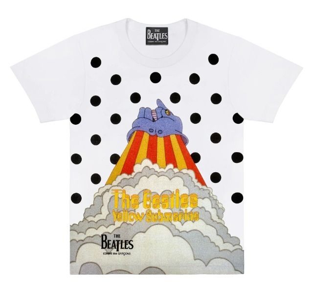 ★注目コラボ! ユニセックス★【The Beatles x CDG】バッグ 2色 ☆注目コラボ☆ ユニセックス 【The Beatles x CDG】Tシャツ