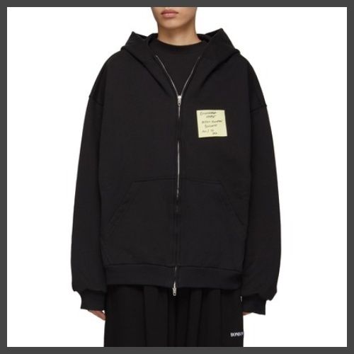 Sticky Note Zip Up Hoodie (BALENCIAGA/パーカー・フーディ) 99692847