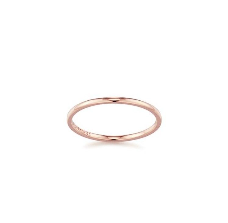 ☆STONE HENgE☆ Lucky U 14K RoseGold 指輪 ☆関税込☆STONE HENgE☆14K Rose Gold Lucky U Bracelet☆B0040