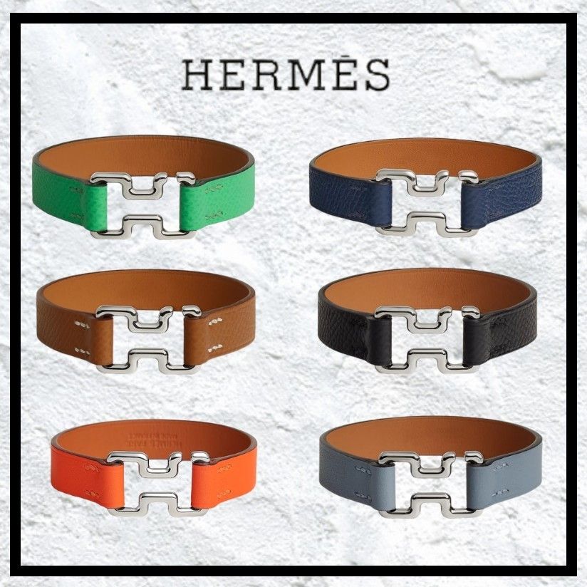 レザーブレスレット 《トレンチ》 | Hermès - エルメス-公式サイト
