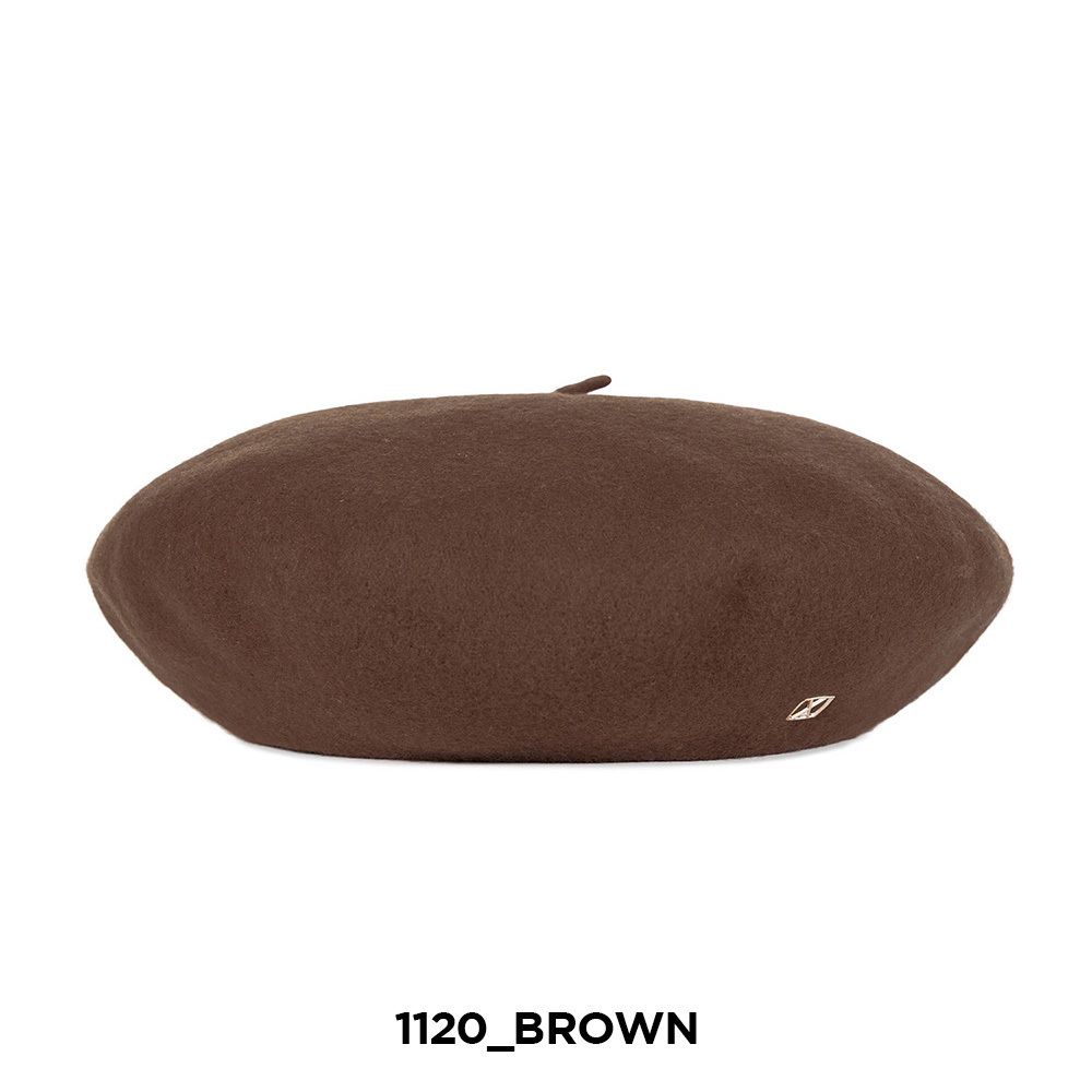 VARZAR] VA Square Stud Angora Beret (4color) ☆公式