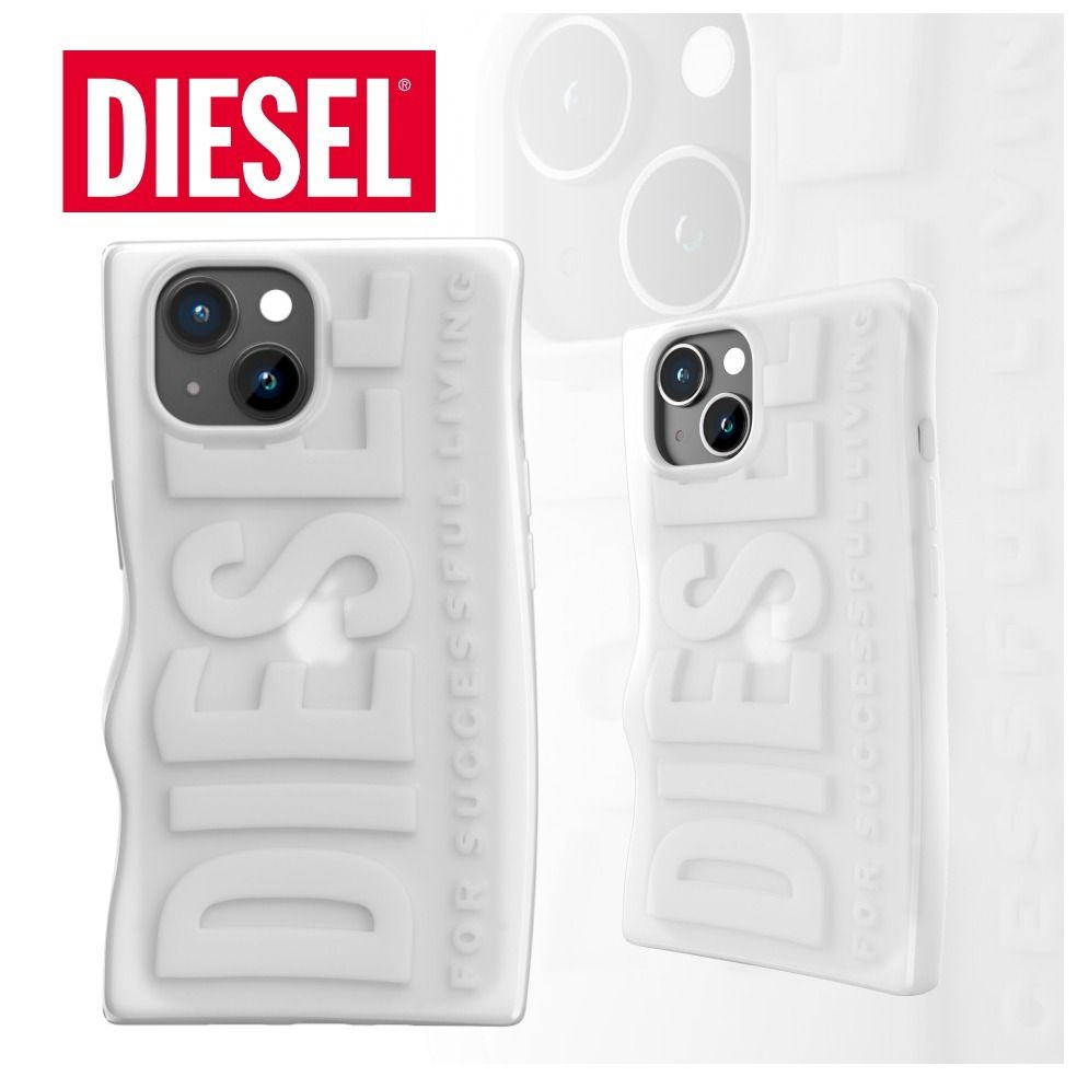 国内即発【DIESEL】54123 Moulded Case iPhone15 シリコンケース ☆人気【DIESEL】54123 Moulded Case iPhone 15 シリコンケース