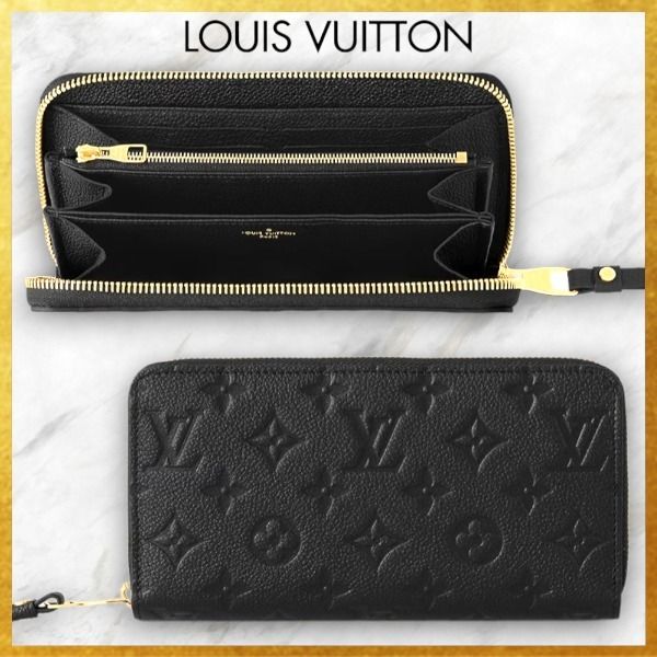 すぐ届く 人気の長財布 Louis Vuitton ジッピー・ウォレット 黒