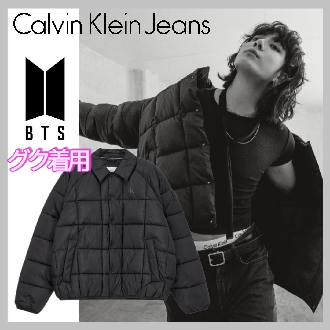 BTSグク着用 ☆Calvin Klein☆Essential Padded Overshirt (Calvin ...