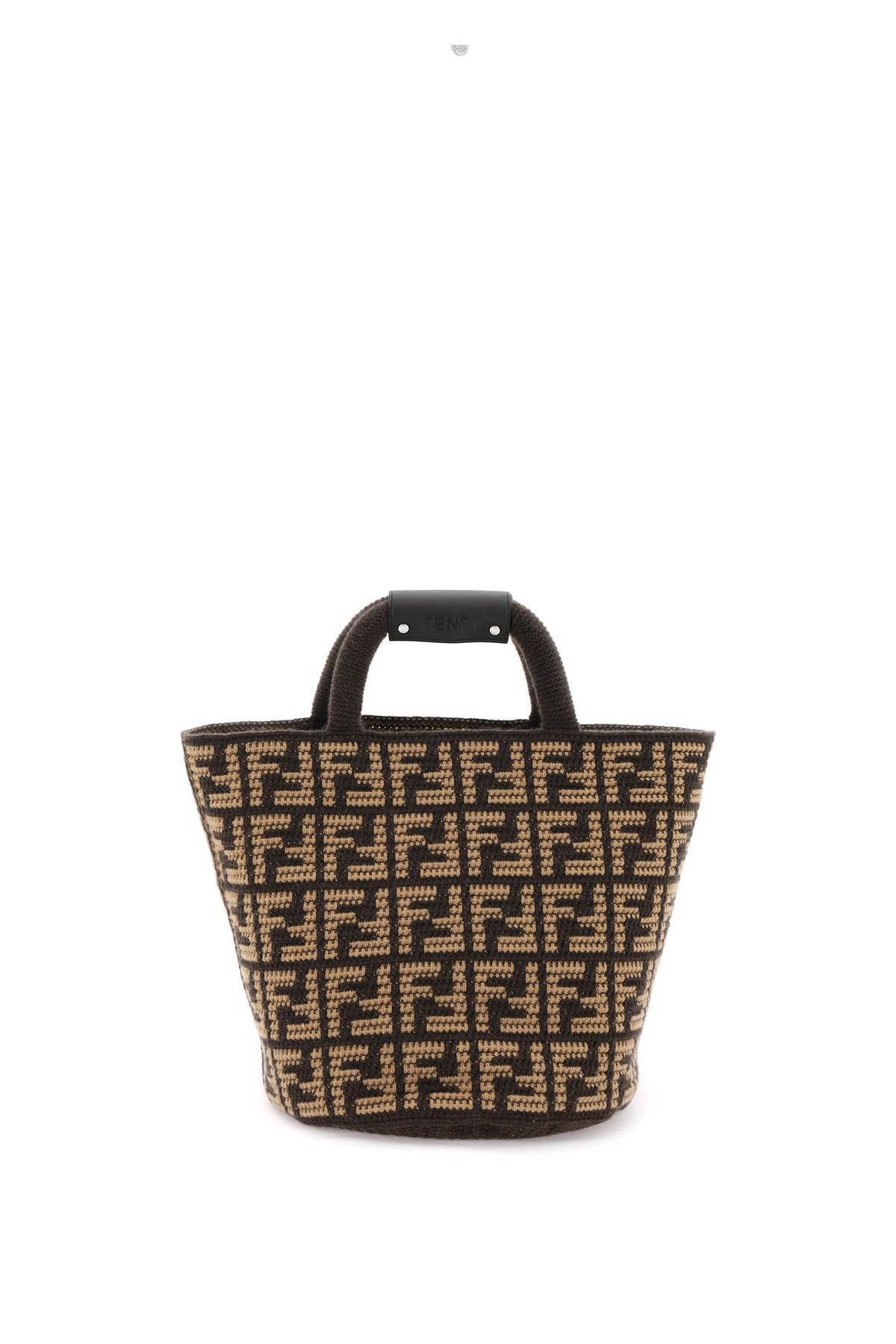 FENDI FF CASHMERE SHOPPING BAG (FENDI/トートバッグ