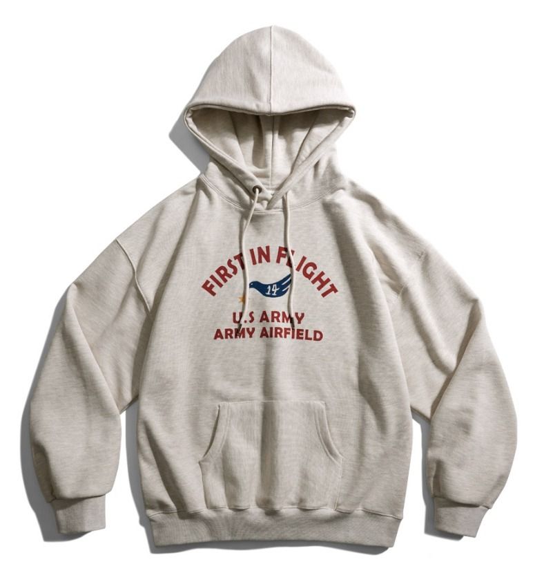 PERSTEP]☆AIRFIELD HEAVY WEIGHT HOODIE (perstep/パーカー