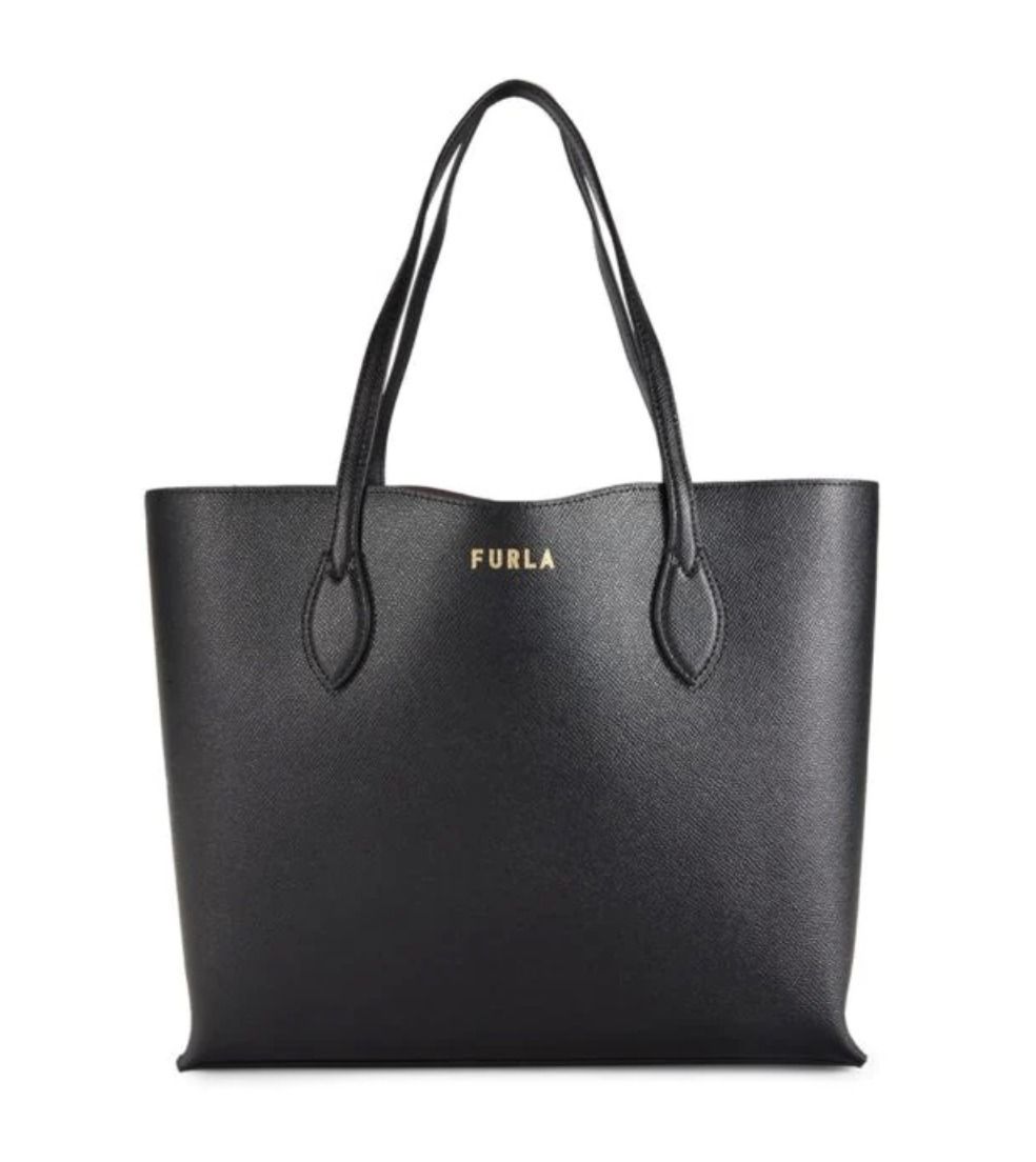 特別価格！FURLA NERO TOTE レザー トートバッグ (FURLA/トートバッグ 