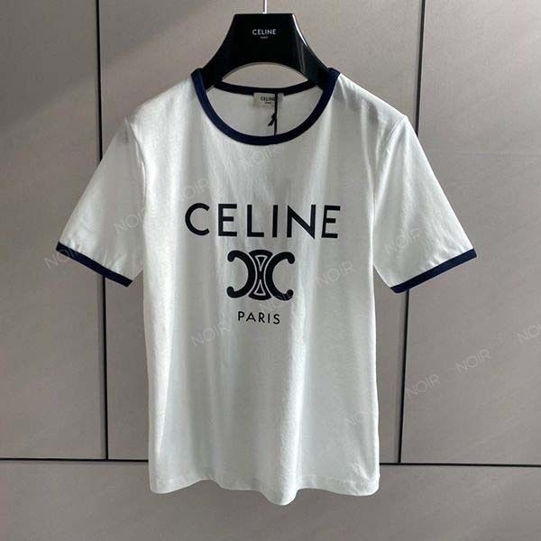 CELINE サルキー Tシャツ / コットンジャージー