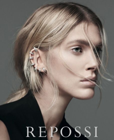 REPOSSI★Berbere 18K RG ダイヤモンド シングルピアス 送関込 REPOSSI☆Berbere 18K RG ダイヤモンド シングルピアス 送関込