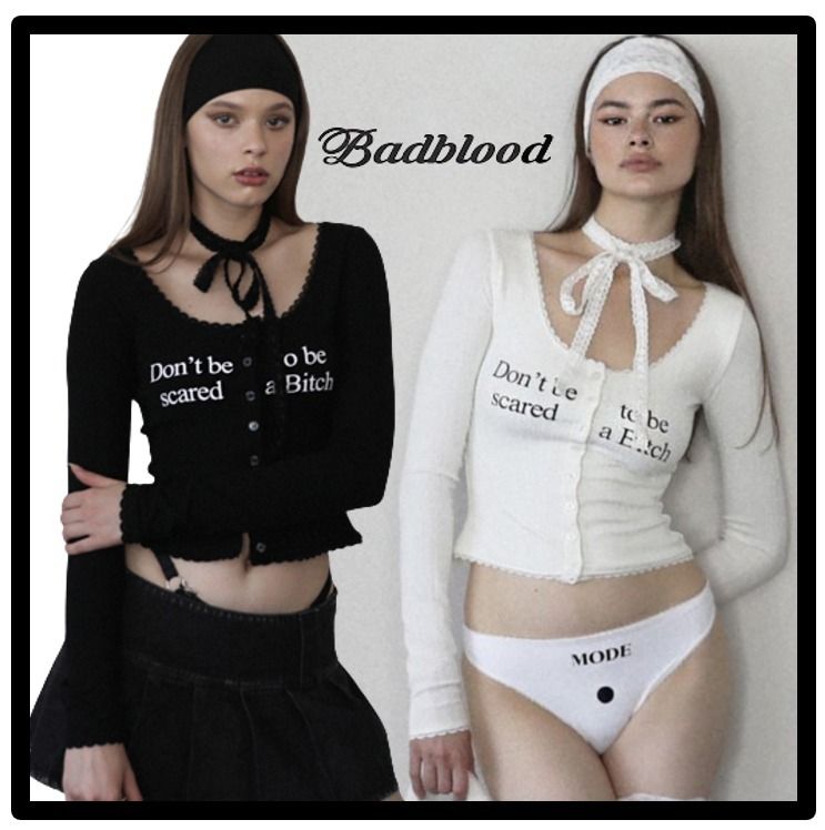 新版 ☆送料・関税込☆BADBLOOD☆Don't Be Cardigan Scared トップス
