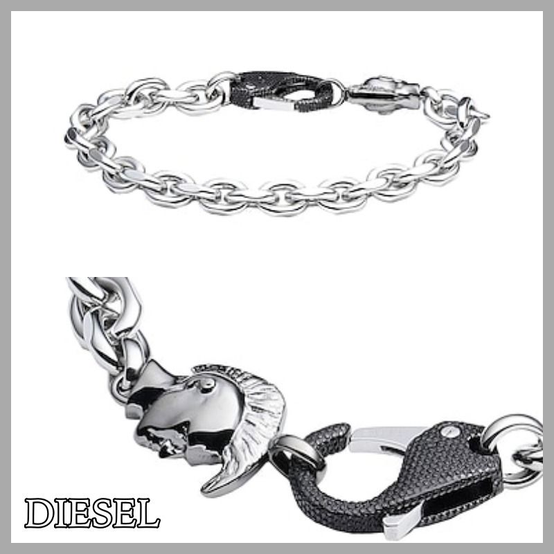超爆安 DX1536040 Stainless Bracelet Chain Logo D