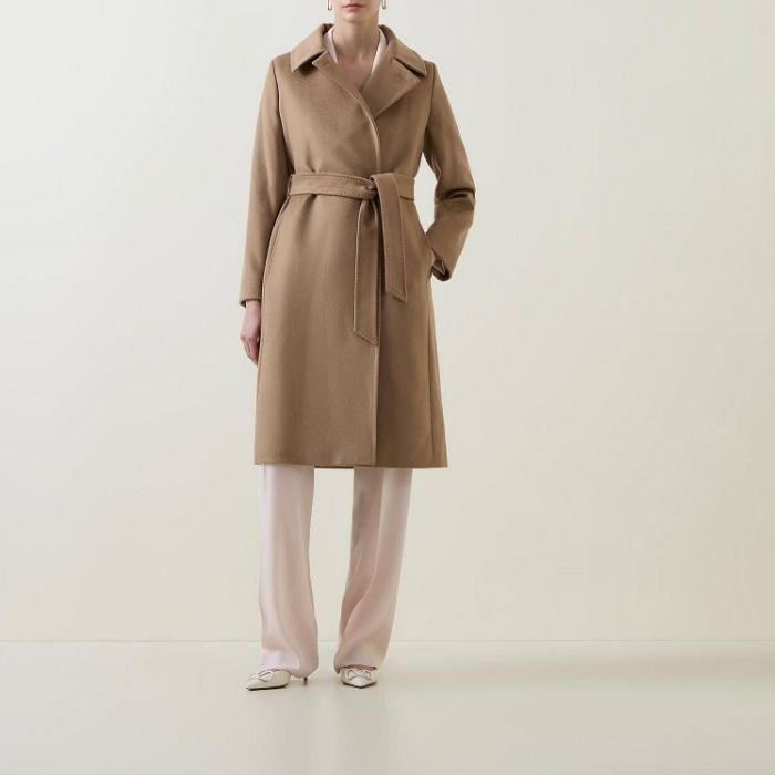 MAX MARA STUDIO* ピュア ヴァージンウール コート (Max Mara Studio 