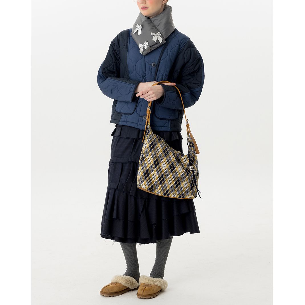 ショルダーバッグ・ポシェット HOLLY LOVES LOVE Fudge Bag [Yellow Navy] BMH1729 HOLLY LOVES LOVE Fudge Bag [Yellow Navy] BMH1729