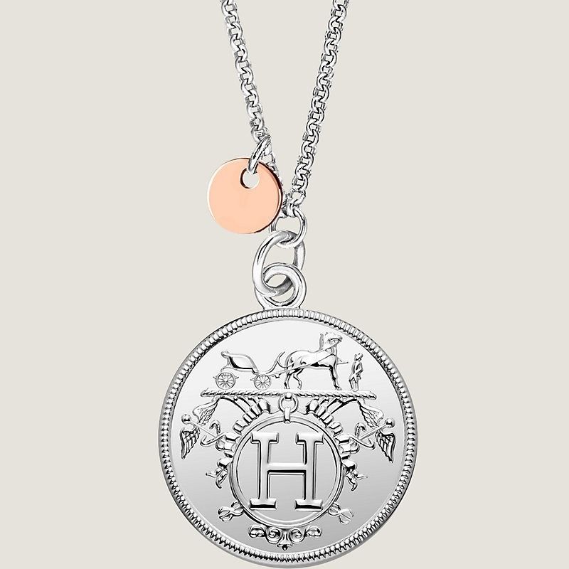 軽やかに♪】エルメス☆ネックレス《エクスリブリス》 MM