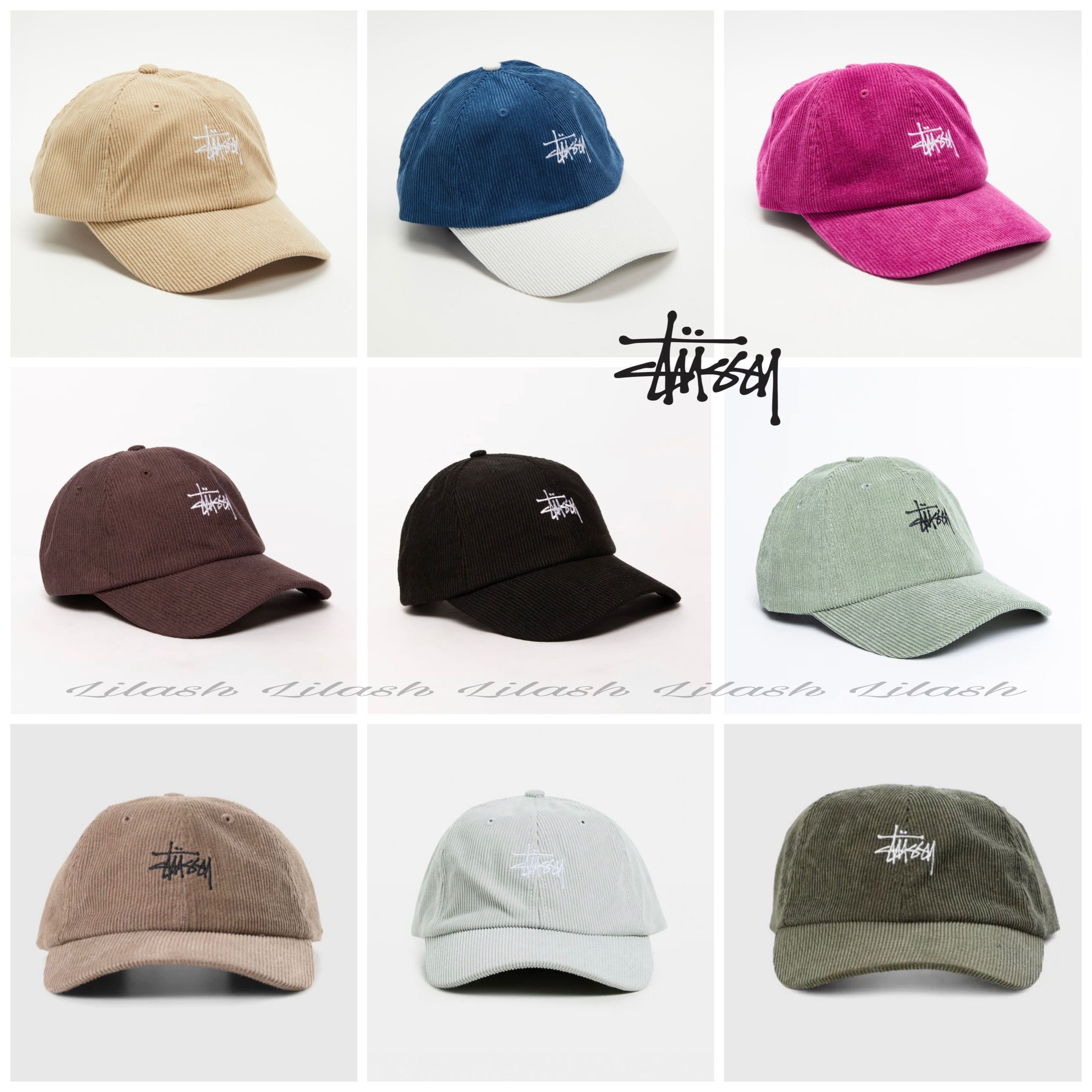 Stussy cap コーデュロイ