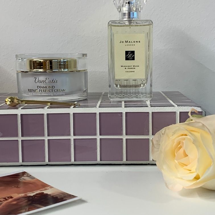 【韓国インテリア 】大人気♪Lavenderグラスアートタイルトレイ 韓国インテリア 】大人気♪Lavenderグラスアートタイルトレイ