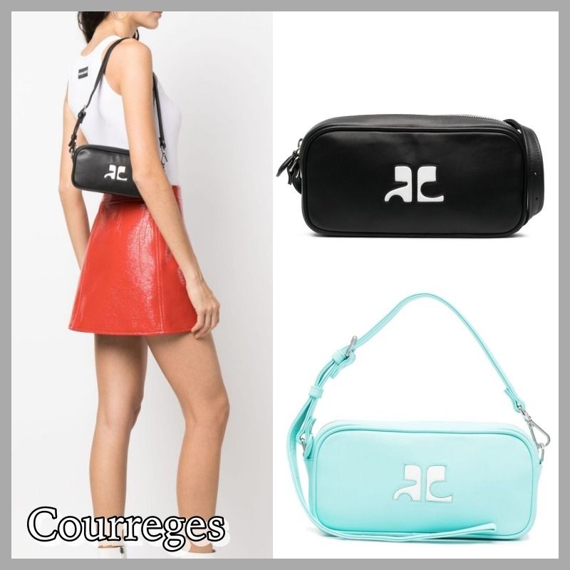 24時間限定タイムセール Courreges】ロゴ shoulder bag（送料込み） (Courreges ショルダーバッグ