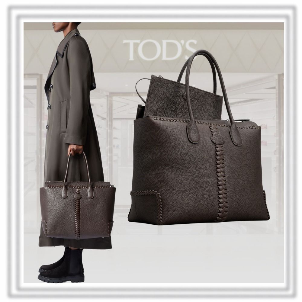 直営店*TOD`S*トッズ*トッズ レザー Di バッグ ラージ (TOD'S