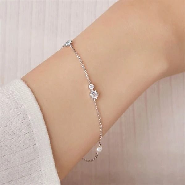 すぐ届く☆ 4℃ 限定 2連シルバー ブレスレット☆送料関税無料 すぐ届く☆ canal 4℃ 限定シルバー ブレスレット☆送料関税無料