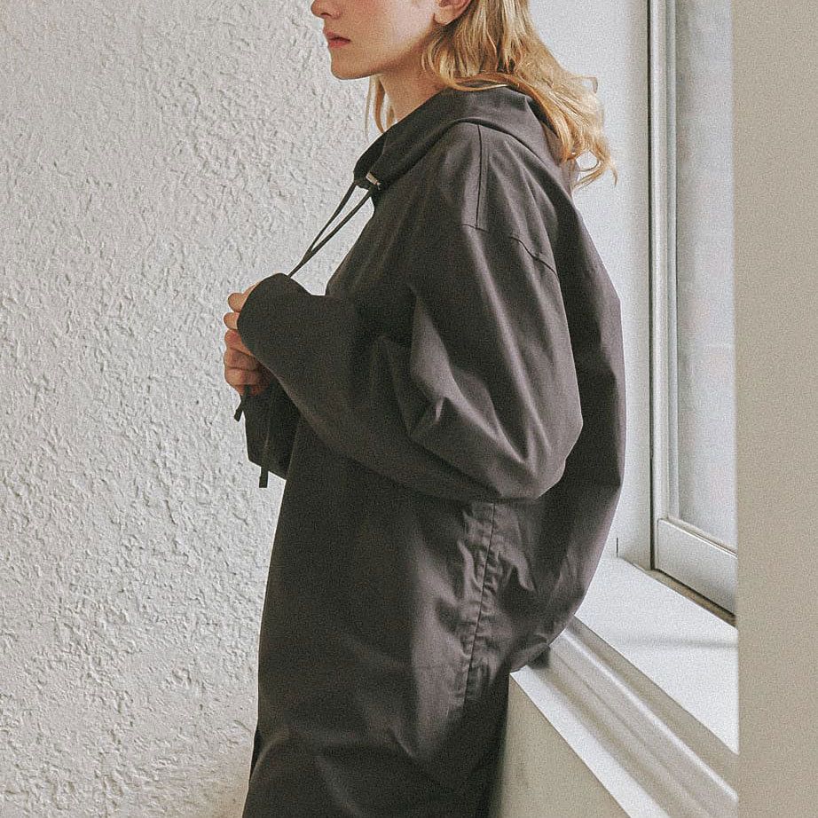 RONRON HOODIE SIDE STRING SHIRT BMR541 (RONRON/アウター