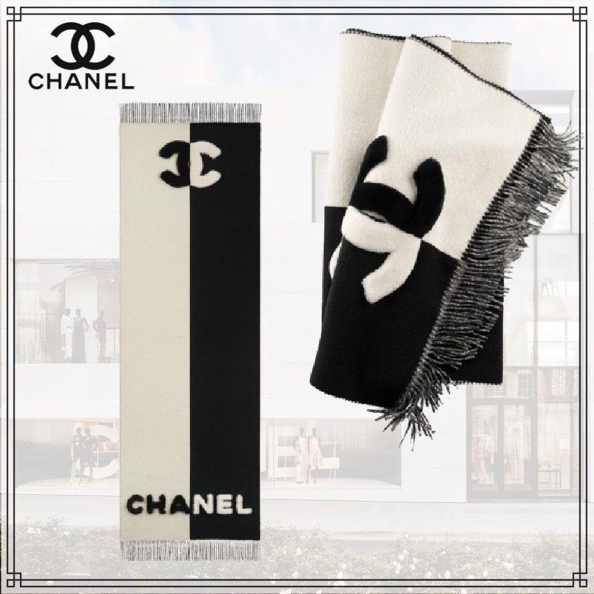あったかカシミヤ☆彡》 CHANEL ストール (CHANEL/マフラー・ストール