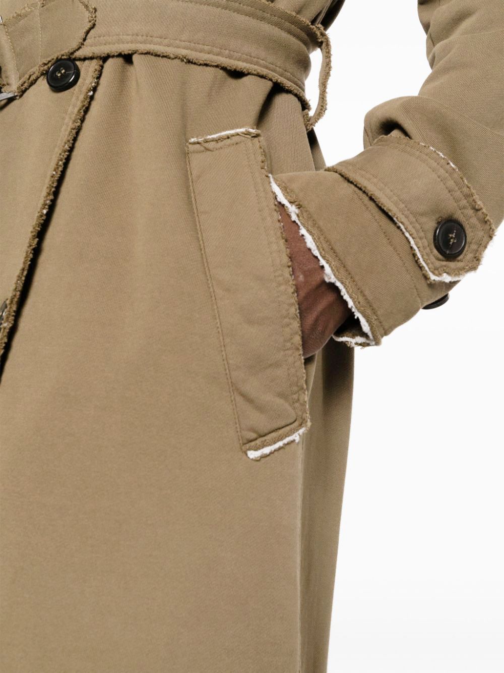 【DRIES VAN NOTEN】FW23 スウェット トレンチコート 送料関税込 DRIES VAN NOTEN】FW23 スウェット トレンチコート 送料関税込