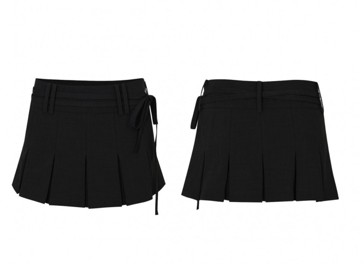 ☆関税込☆PAIN OR PLEASURE☆RUE PLEATS SKIRT☆スカート