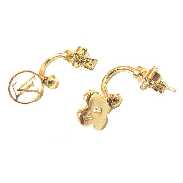 LOUIS VUITTON ブックル ドレイユ ブルーミング ピアス M64859 (Louis