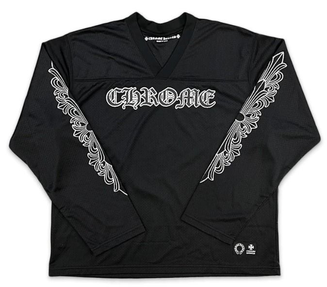 Chrome Hearts+スタジアムメッシュジャージ【カロライナブルー】 クロムハーツ スタジアムメッシュジャージ【カロライナブルー