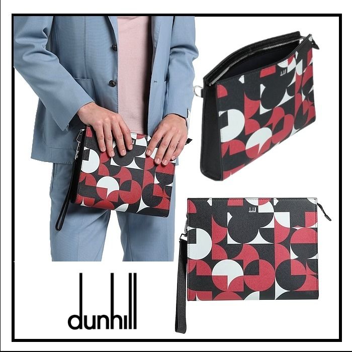 ●極美品● dunhill カドガン クラッチバッグ 本革