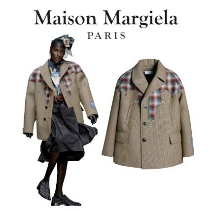 メゾンマルジェラ ペンドルトン ヨークピーコート (Maison Margiela ...