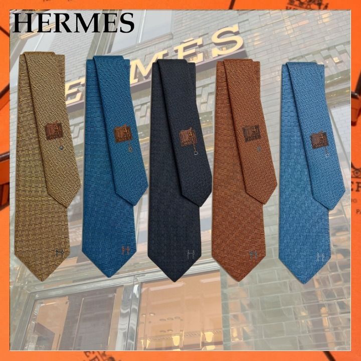 エレガントなデザイン【Hermes】テール ドゥ ネクタイ (HERMES エレガントなデザイン【Hermes】テール ドゥ ネクタイ (HERMES