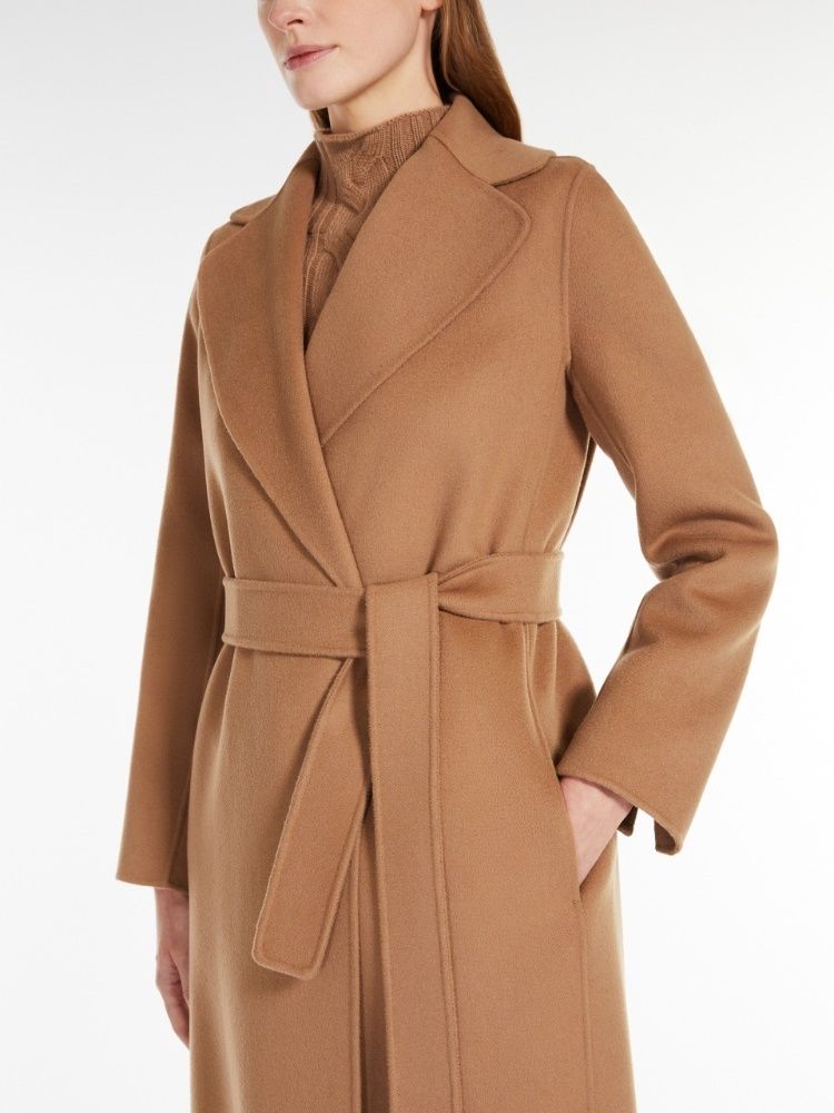 S Max Mara ピュア ヴァージンウール ダブルフェイス コート (S Max