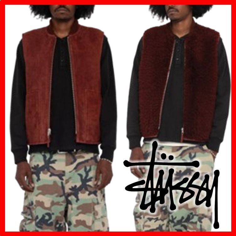 STUSSY★ 溶接用ベスト 男女兼用 STUSSY☆ 溶接用ベスト 男女兼用 (STUSSY/ベスト・ジレ