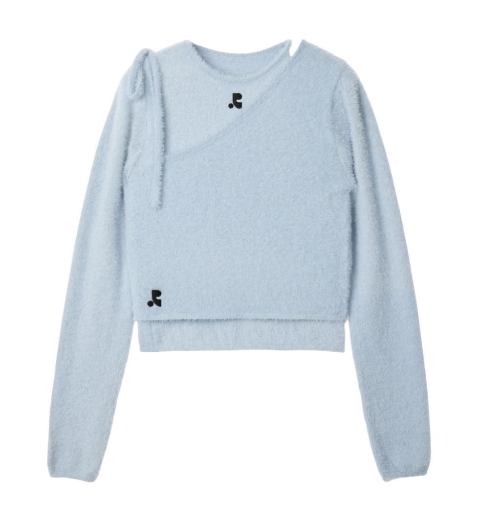 人気☆【Rest&Recreation】☆RR UNBALANCE LAYERED KNIT TO.P (Rest & Recreation/ニット・セーター)  100210154【BUYMA】