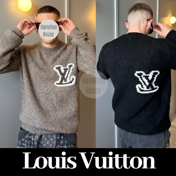 LOUIS VUITTON（LV x NBA）クルーネックニットセーター