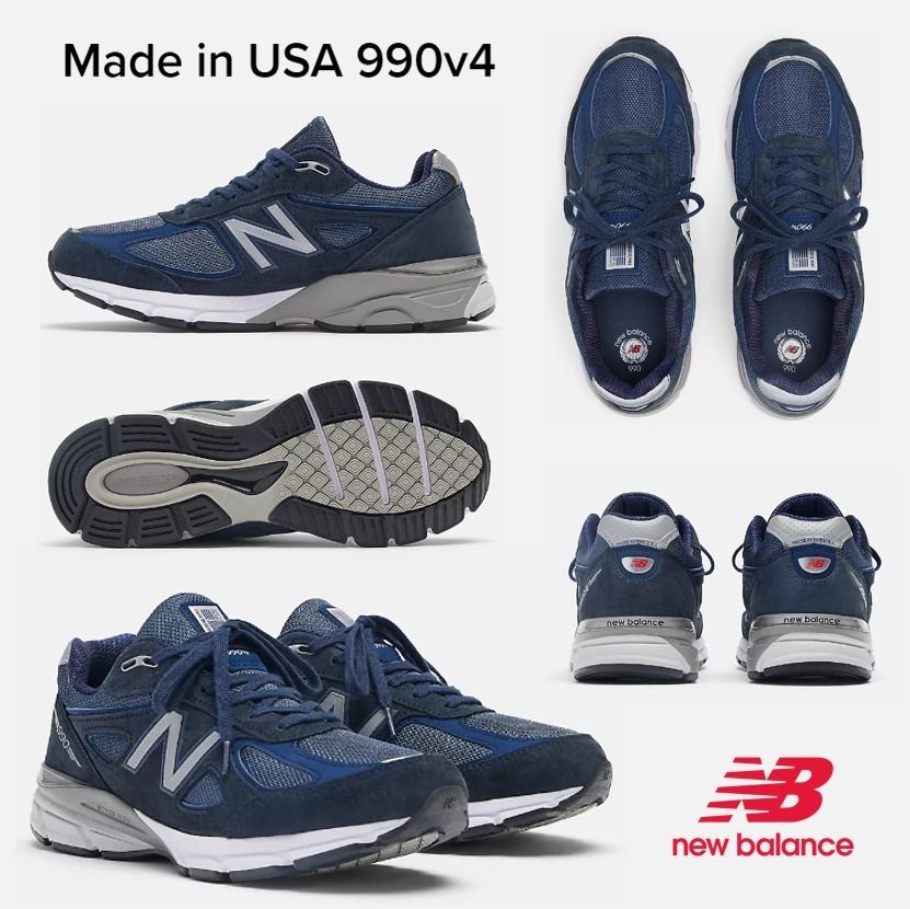 ◆正規品◆NEW BALANCE 990V4◆関税/送料無料◆男女共用◆人気◆ 大人気 送料&関税込み☆New Balance MADE in USA 990v4お早めに