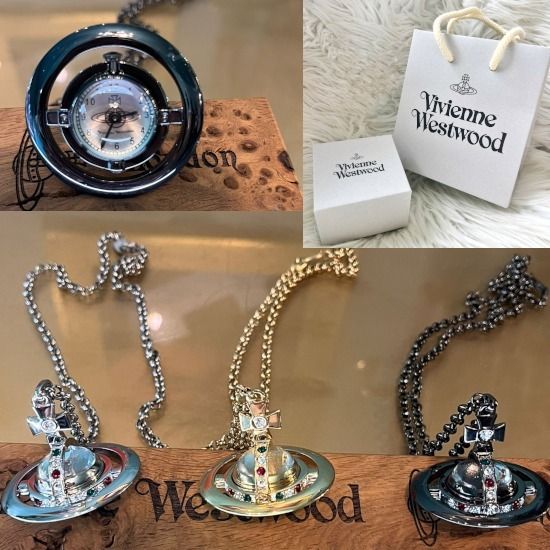 限定復刻!! Vivienne Westwood ORB WATCH ネックレス (Vivienne
