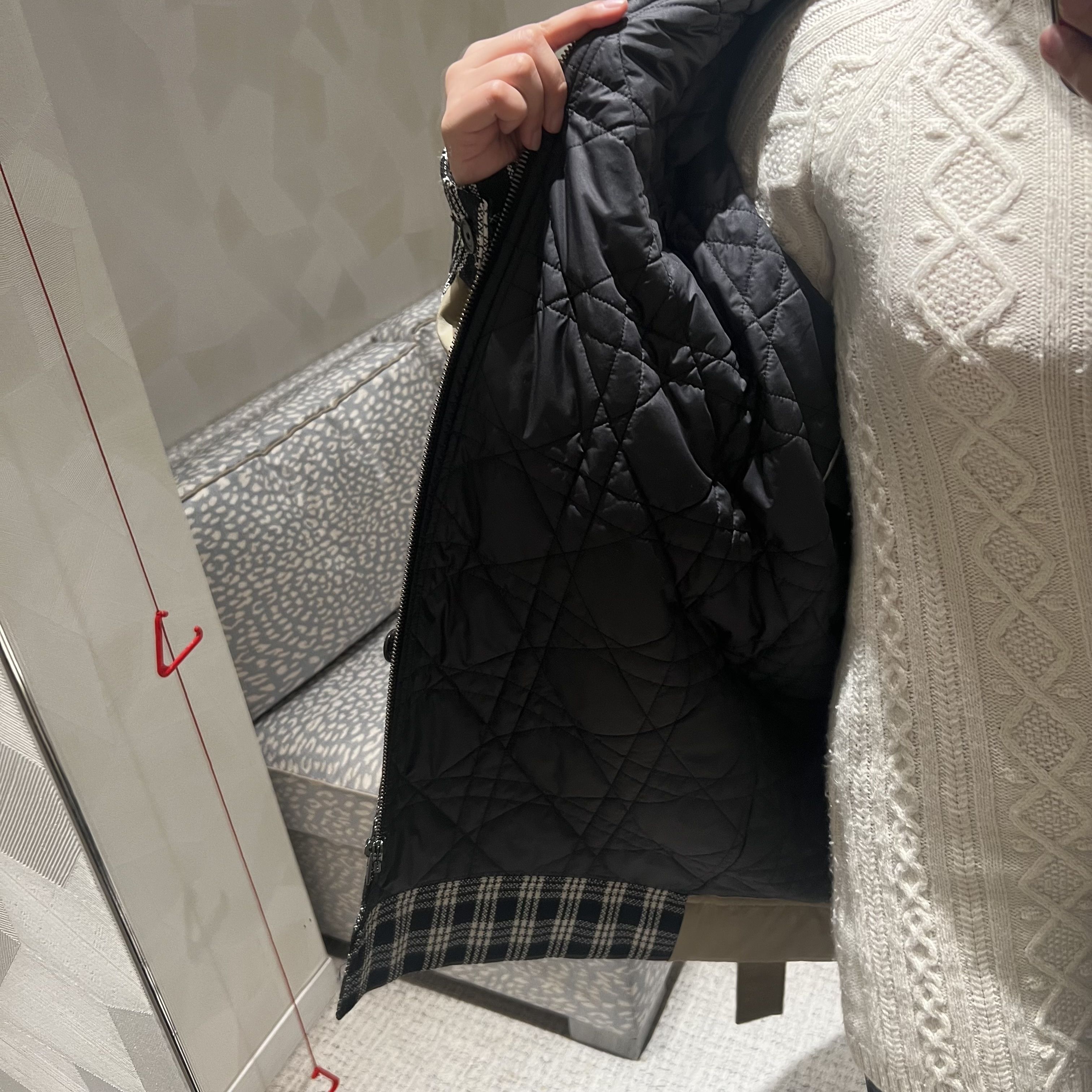 【DIOR】残りわずかセール！21/22AW Check'n'Dior コート DIOR】残りわずかセール！21/22AW Check'n'Dior コート (Dior