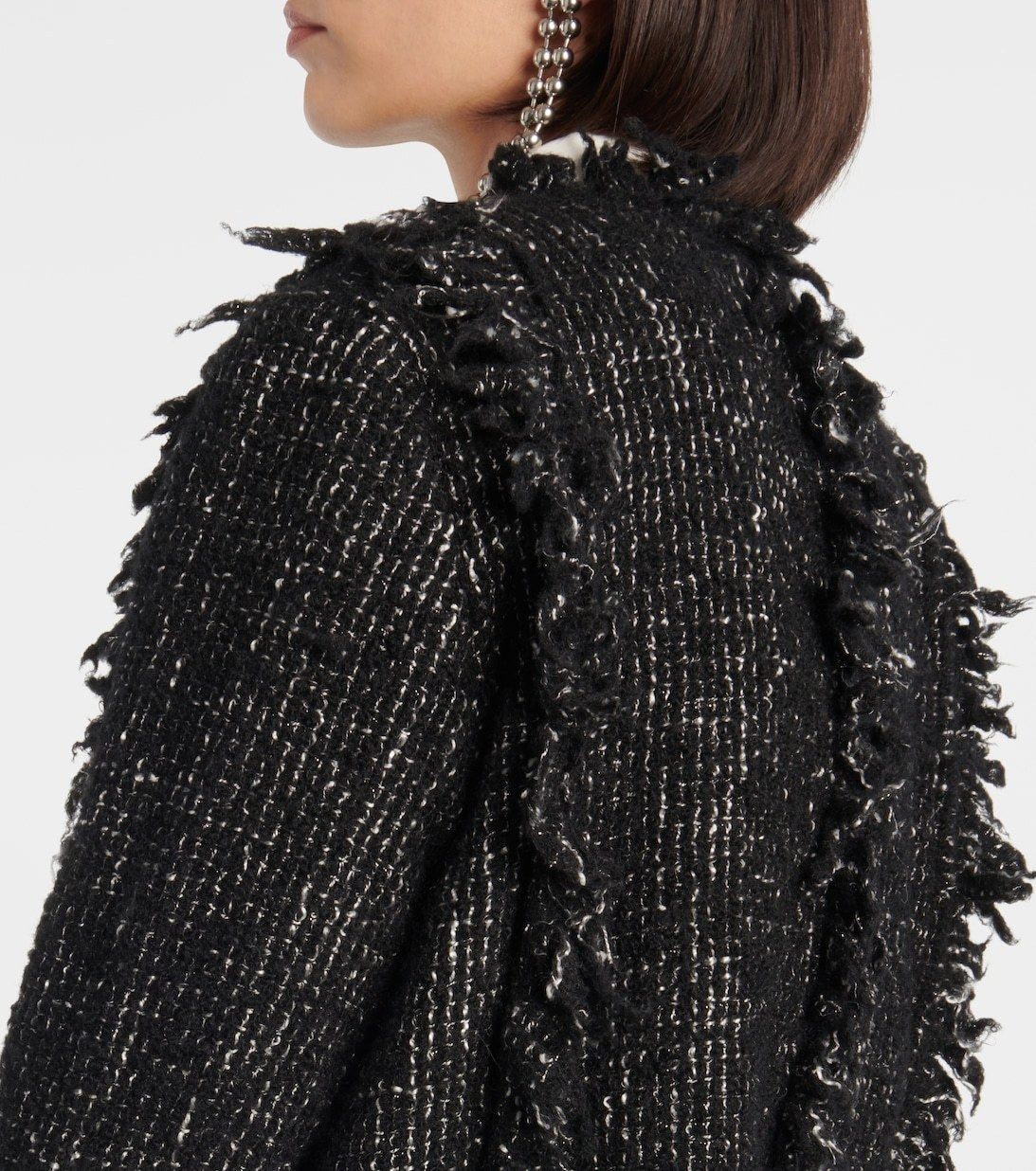 サカイ - sacai | Tweed Jacket-Black-2の通販 | RESTIR リステア