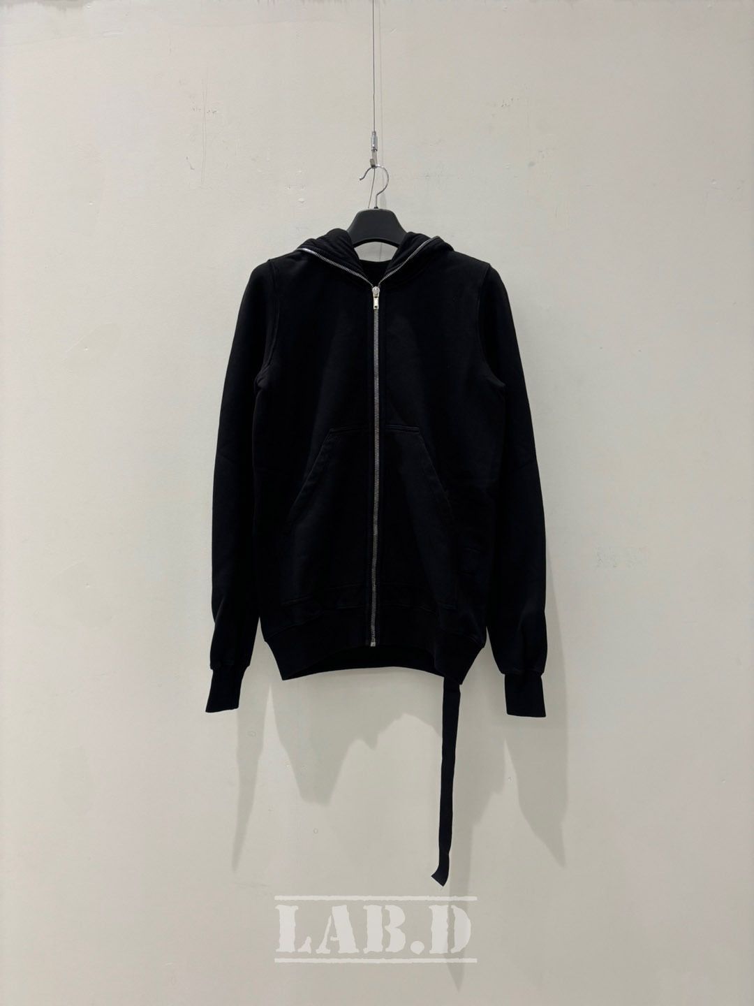 DRKSHDW | GIMP ZIP-UP HOODIE BLACK ジップアップ (RICK OWENS