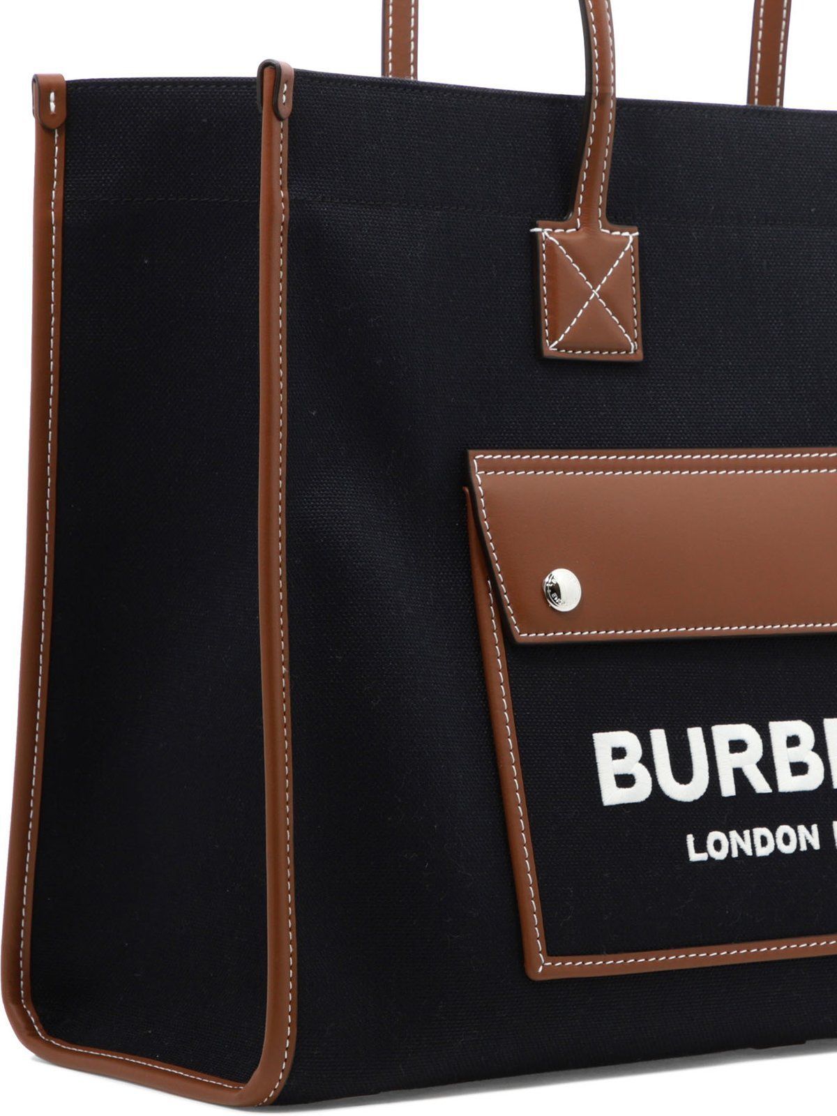 ☆関税込み・送料無料☆ Burberry ロゴ プリント トップ バッグ