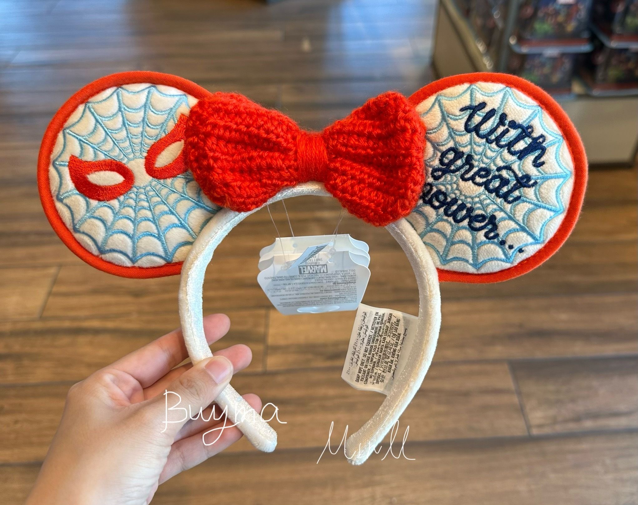 Disney】US Disney スパイダーマン ウィンター カチューシャ (Disney