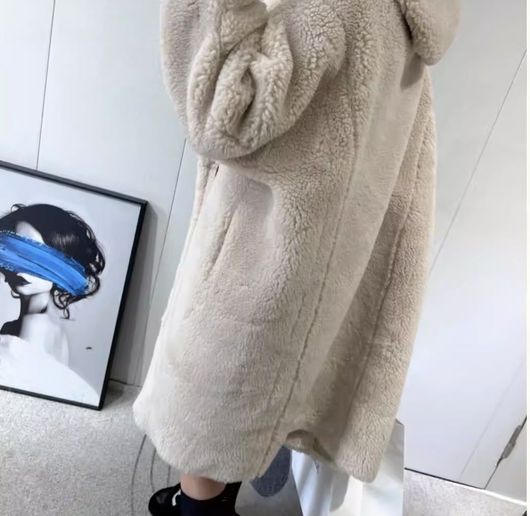 ボアコート フーディ アウター エコファー 6colors S/L (コート