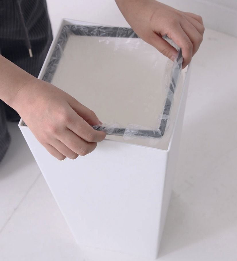 韓国雑貨 ゴミ箱 11L 四角 おしゃれ モダン 室内インテリア 2種 韓国雑貨 ゴミ箱 11L 四角 おしゃれ モダン 室内インテリア 2種