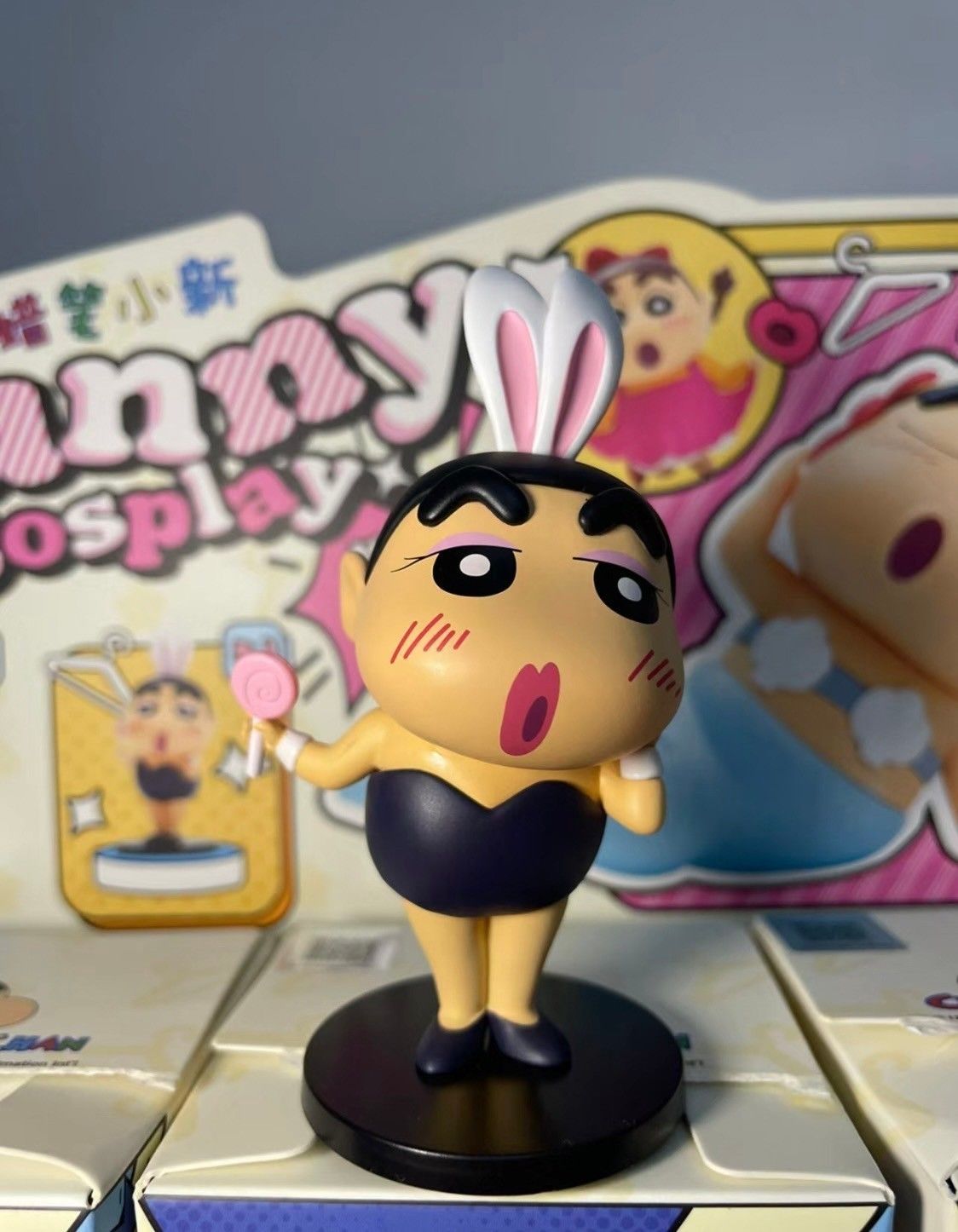 クレヨンしんちゃん 52toys 中国 フィギュア funny cosplay