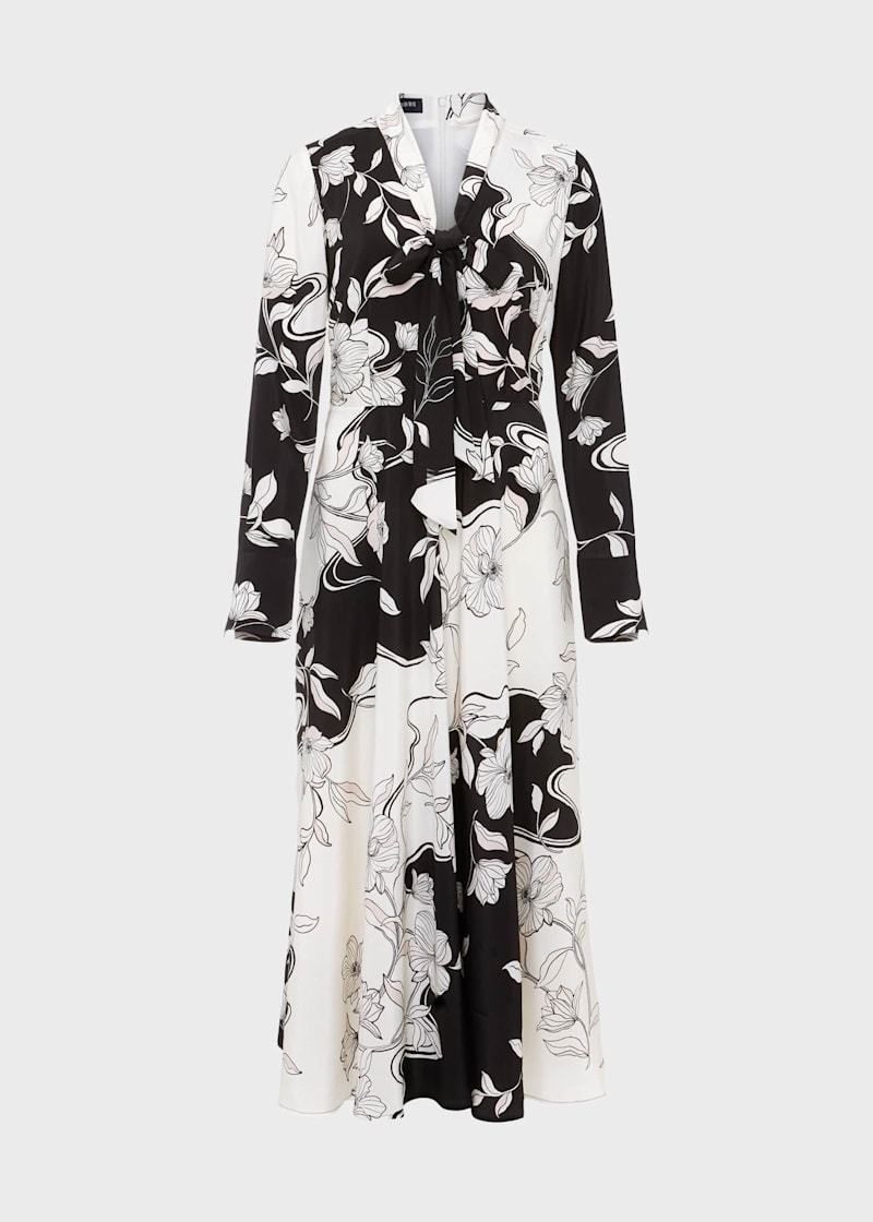 【関税なし】HOBBS ホッブス Isadora シルク ドレス 花柄 関税なし】HOBBS ホッブス Isadora シルク ドレス 花柄 (Hobbs
