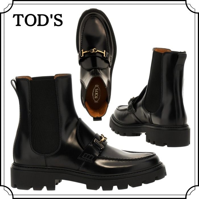 【国内正規品】 TOD'S レディースショートブーツIT38 靴
