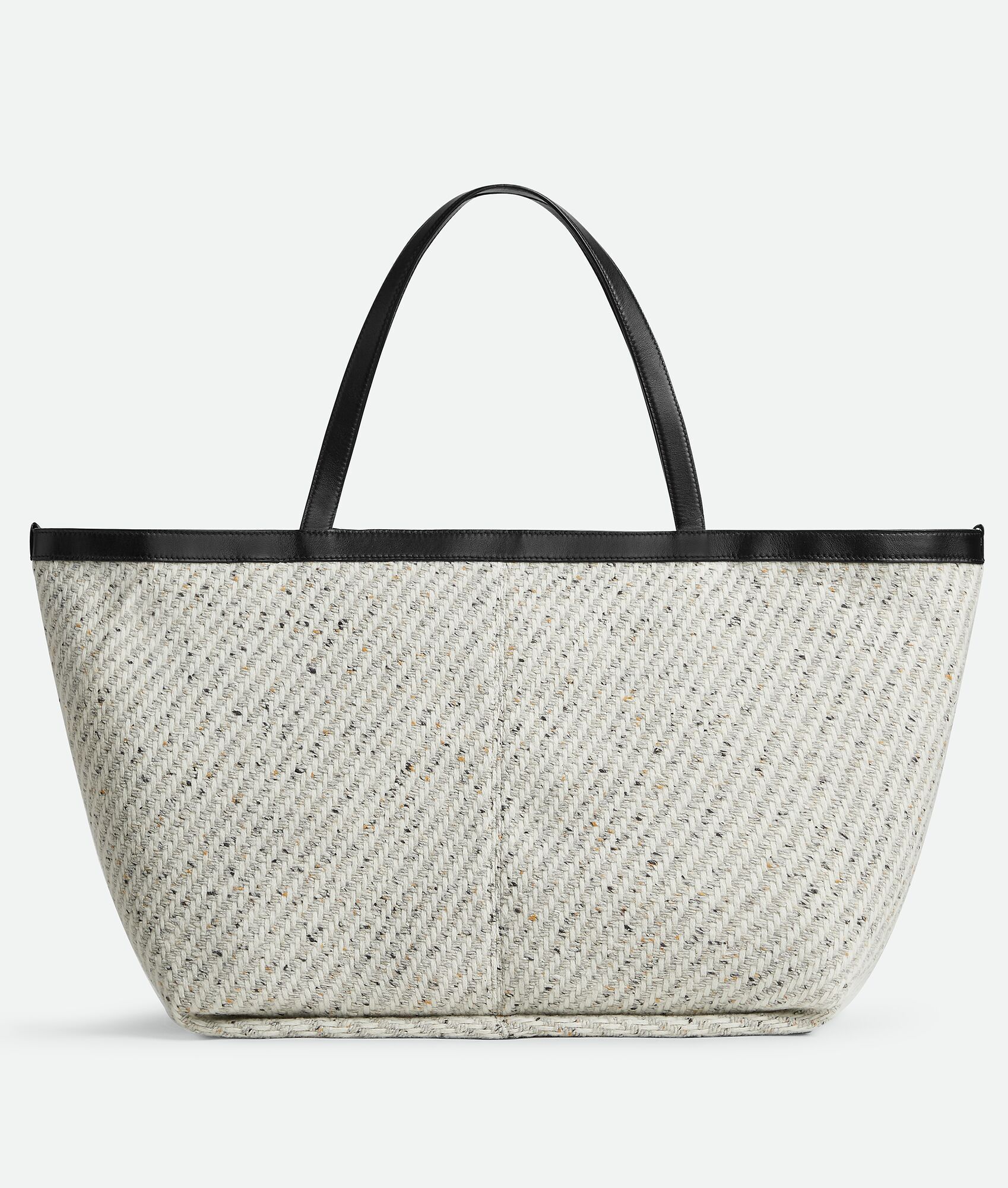 国内発送/関税無/BOTTEGA VENETA/フリップ フラップ バッグ 人気 BOTTEGA VENETA ラージ フリップ フラップ ウール トートバッグ
